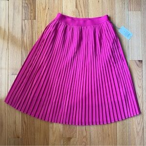 pink pleated knee-length skirt A New Day